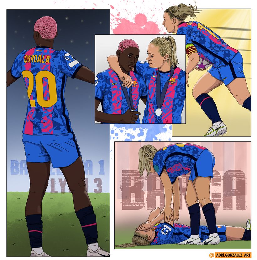 Barsa fem comic art 1