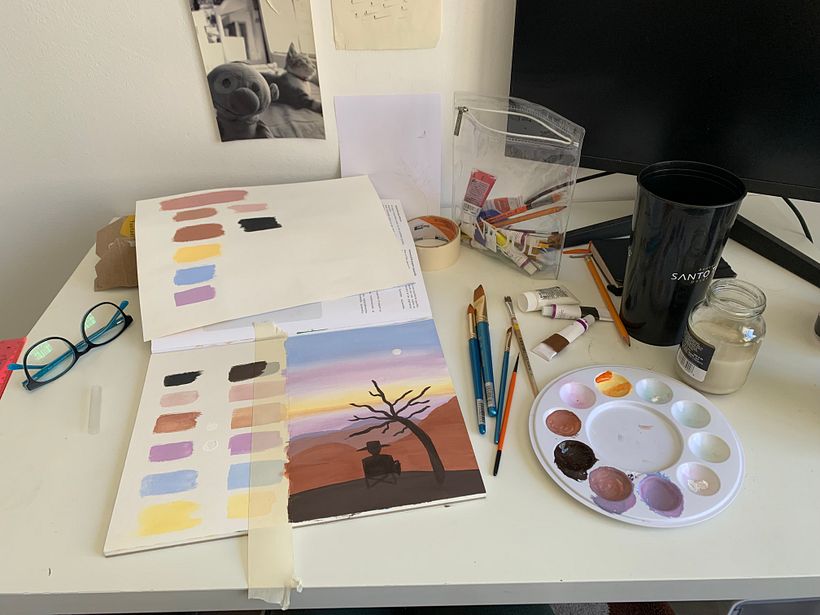work area