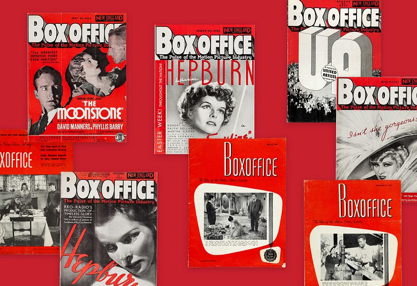 Historical magazine covers from the title's 100-year history