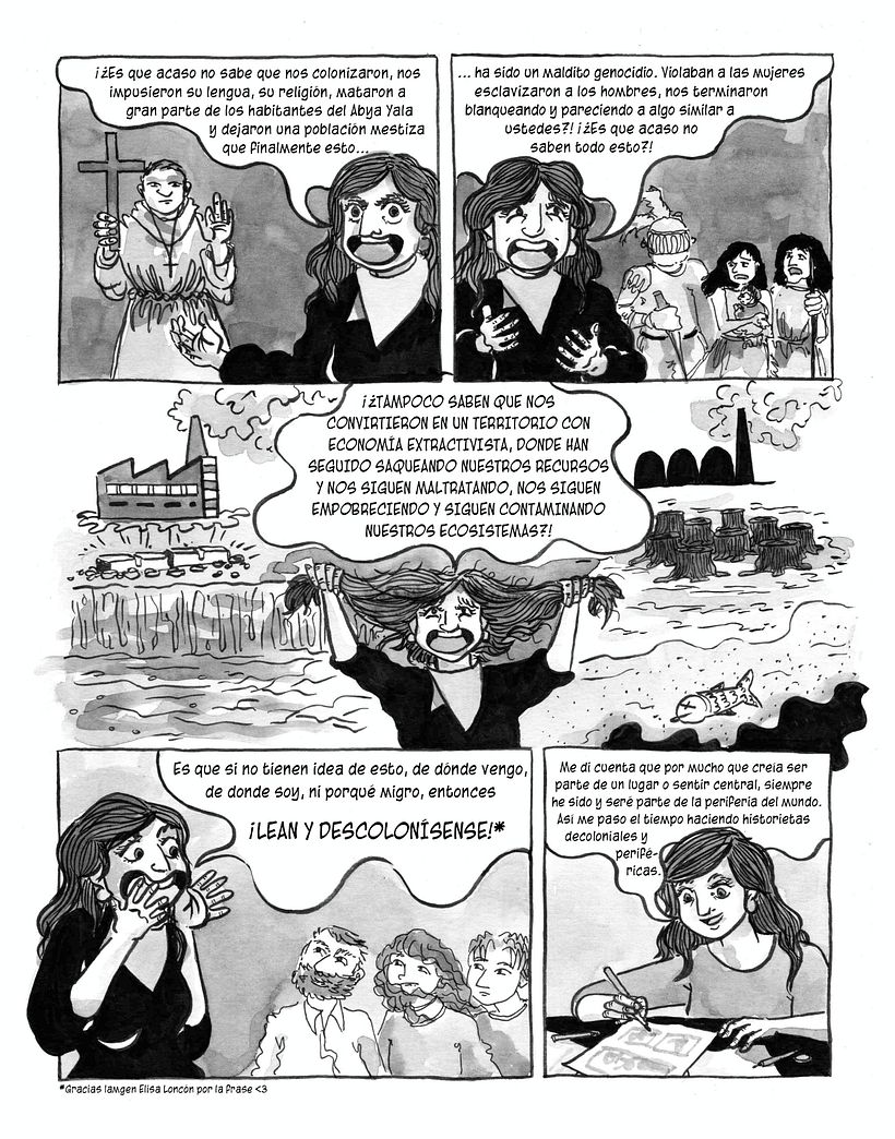 Historietas en revista Brígida 2