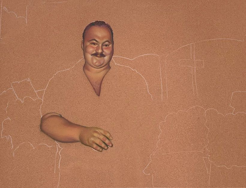 My project for course: Dramatic Portraits with Pastels, Collage, and Photoshop 13