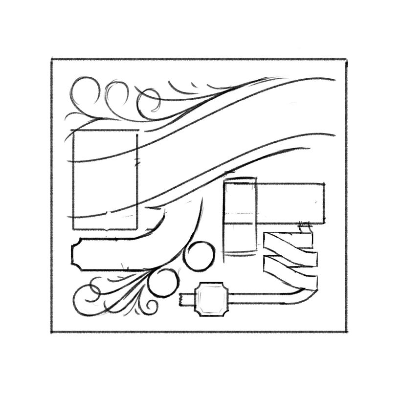 Meu projeto do curso: Criação de lettering com estilo vitoriano - Graphic Design