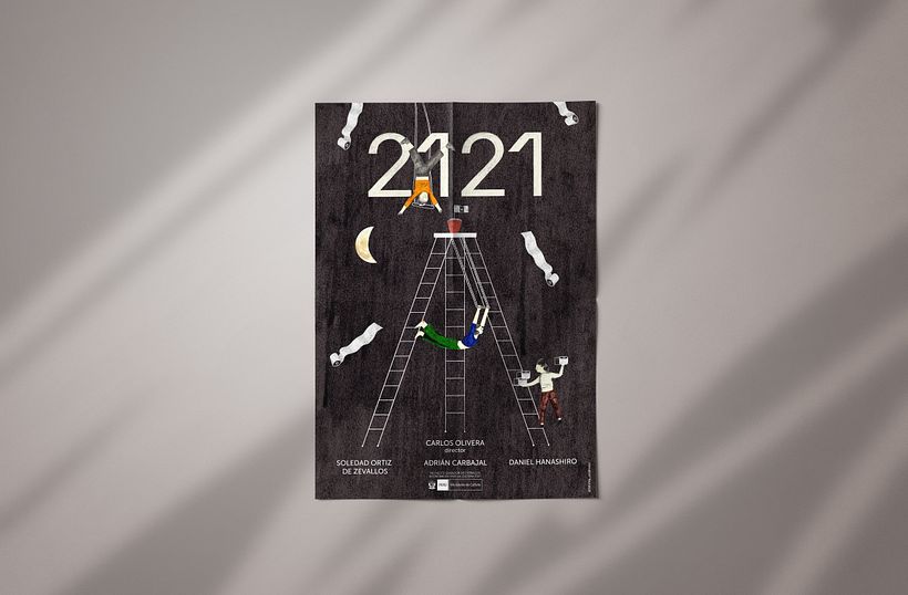 Afiche para proyecto de circo "2121" 1