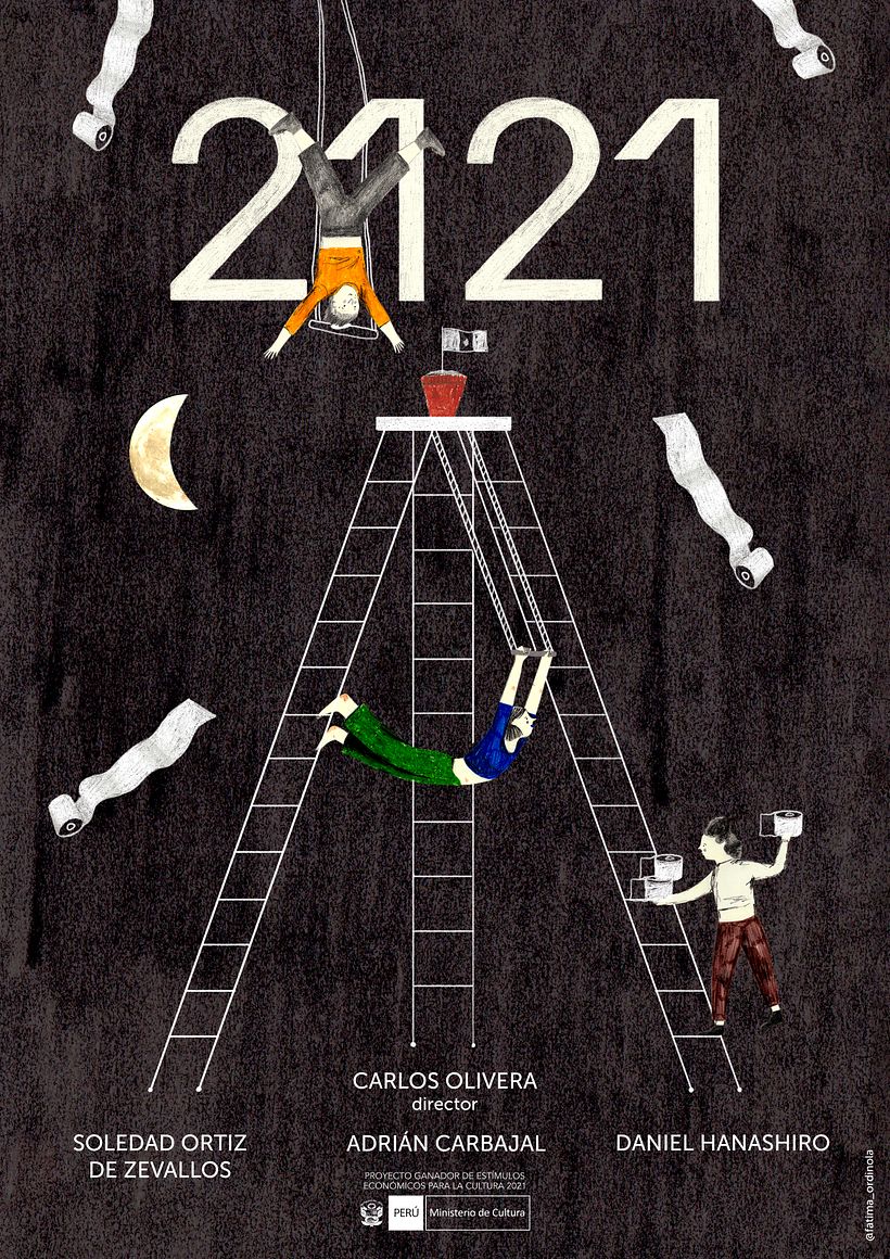 Afiche para proyecto de circo "2121" 7