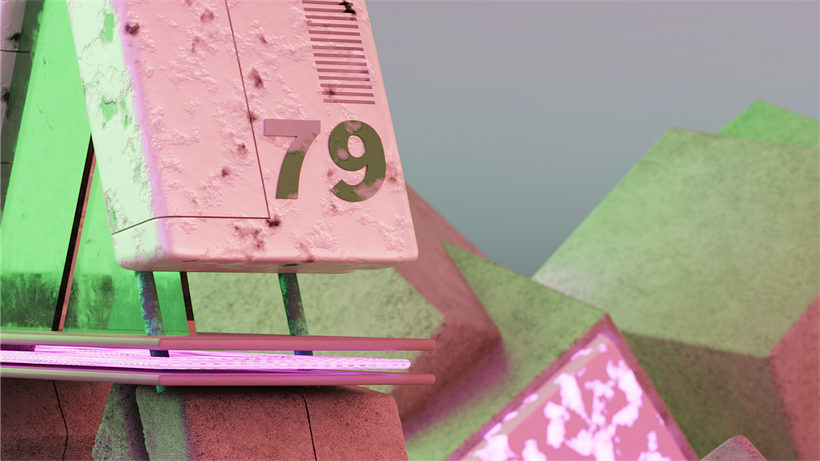 Mi proyecto del curso: Diseño 3D de letras originales con Blender 3