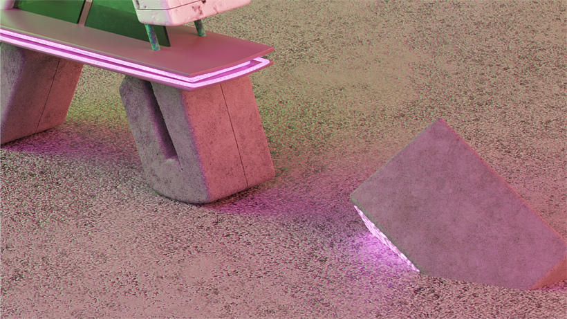 Mi proyecto del curso: Diseño 3D de letras originales con Blender 5