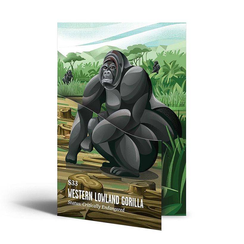 Western Lowland Gorilla - Limited edition ticket
