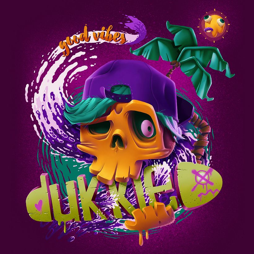 Dukkie Surf & Waves. Print & Vinilo. 2