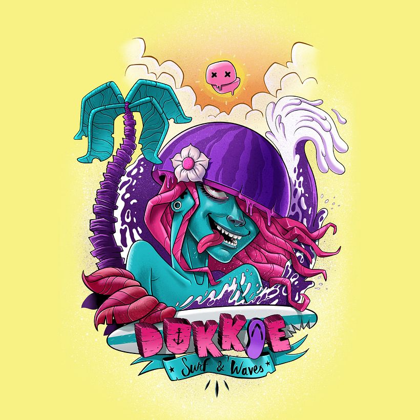 Dukkie Surf & Waves. Print & Vinilo. 4