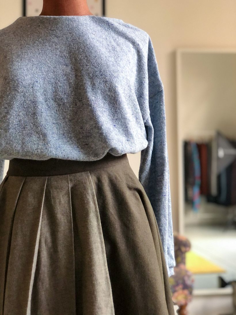 Il mio progetto del corso: Tecniche artigianali di sartoria: crea la tua gonna 10