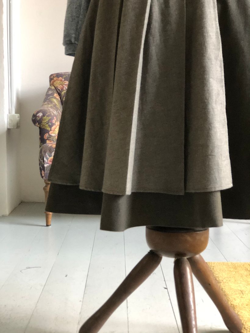 Il mio progetto del corso: Tecniche artigianali di sartoria: crea la tua gonna 11