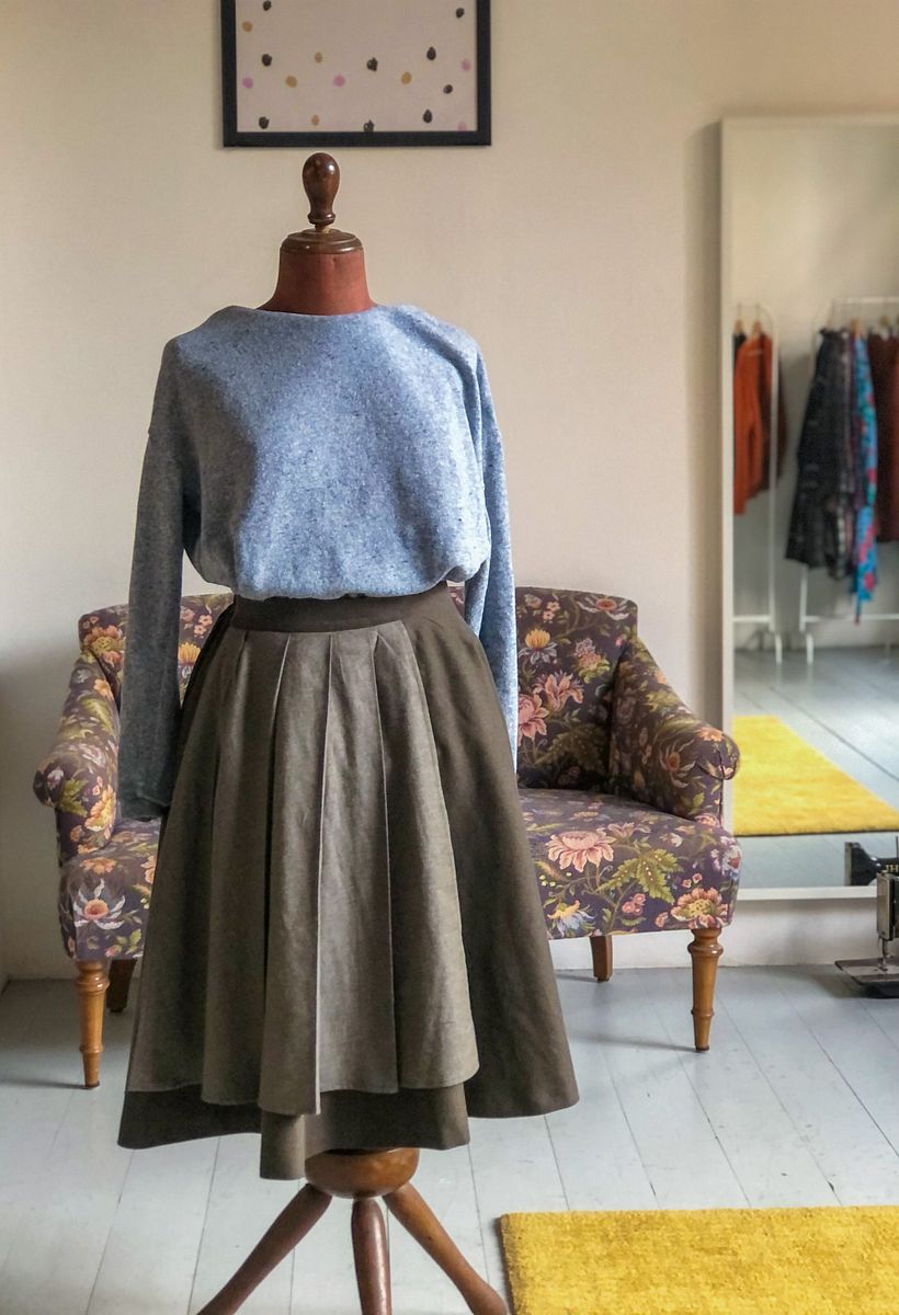 Il mio progetto del corso: Tecniche artigianali di sartoria: crea la tua gonna 2