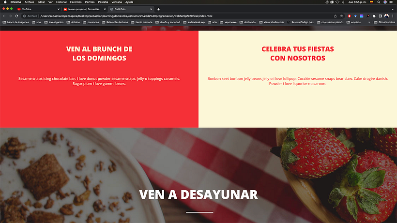 Mi proyecto del curso: Introducción al Desarrollo Web Responsive con HTML y CSS 3