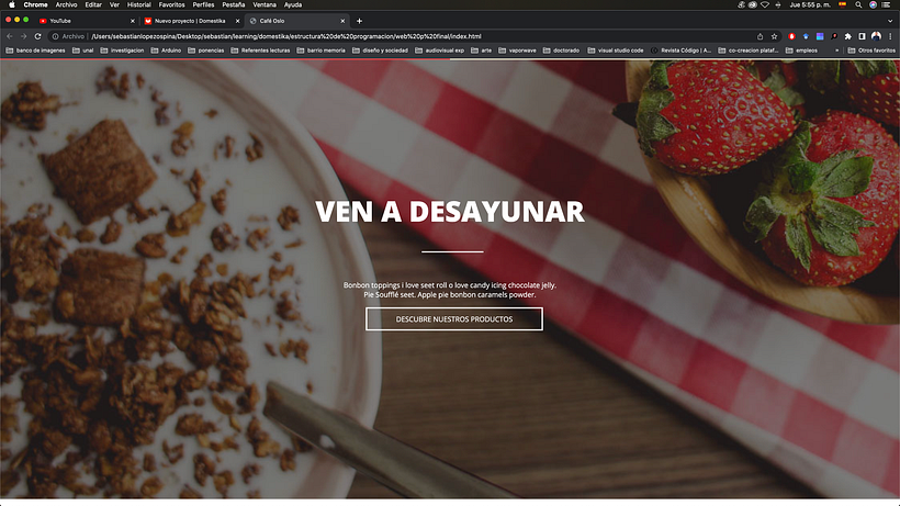 Mi proyecto del curso: Introducción al Desarrollo Web Responsive con HTML y CSS 4