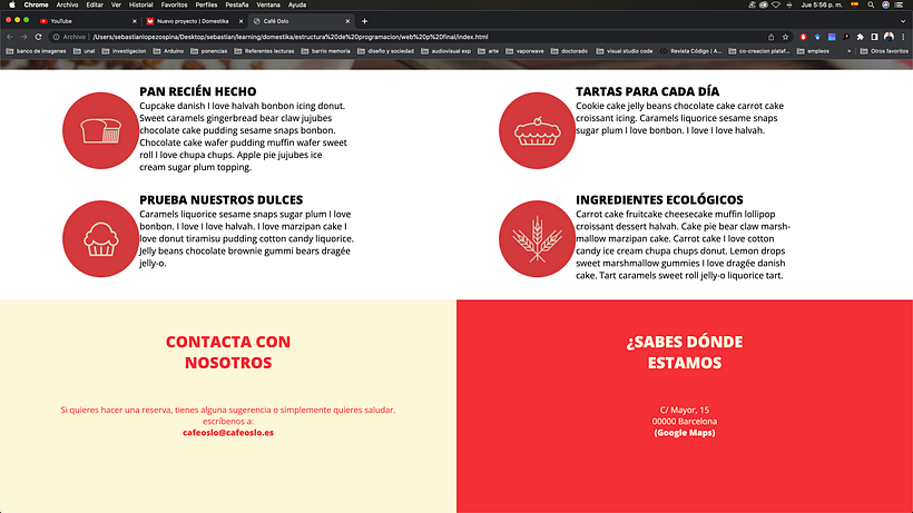 Mi proyecto del curso: Introducción al Desarrollo Web Responsive con HTML y CSS 5