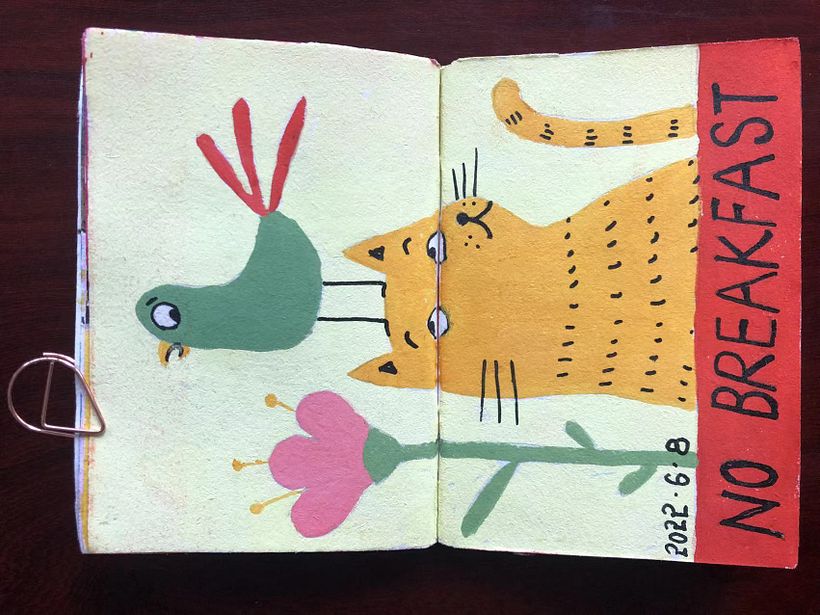 My project for course: Fanzine and Self-publishing Lab - Ilustración tradicional