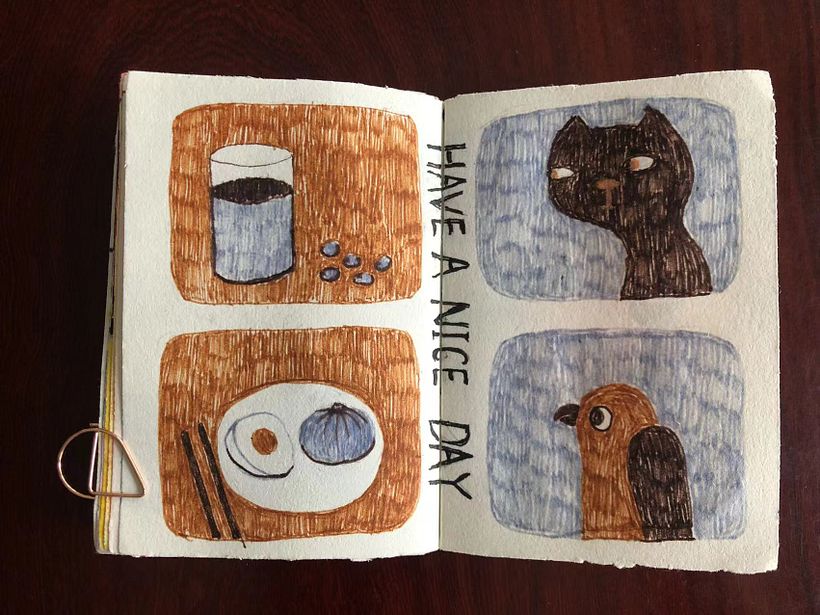 My project for course: Fanzine and Self-publishing Lab - Ilustración tradicional