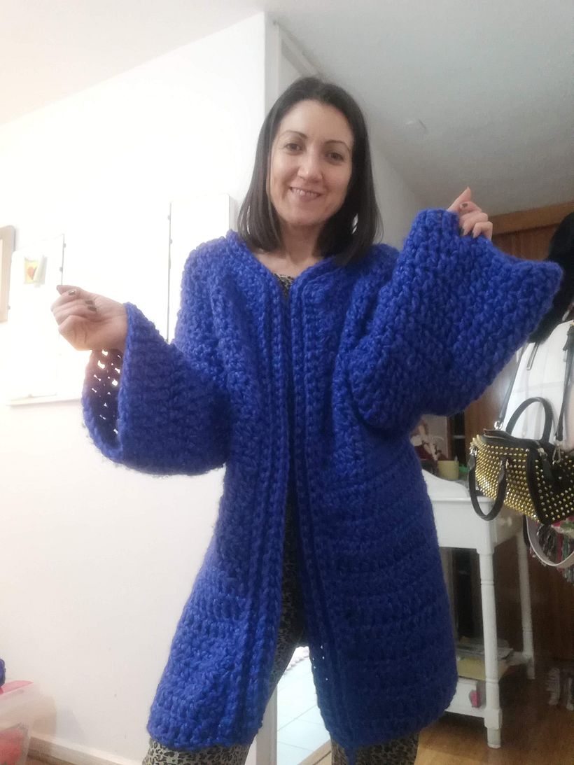 Mi proyecto del curso:  Top-down: prendas a crochet de una sola pieza 7