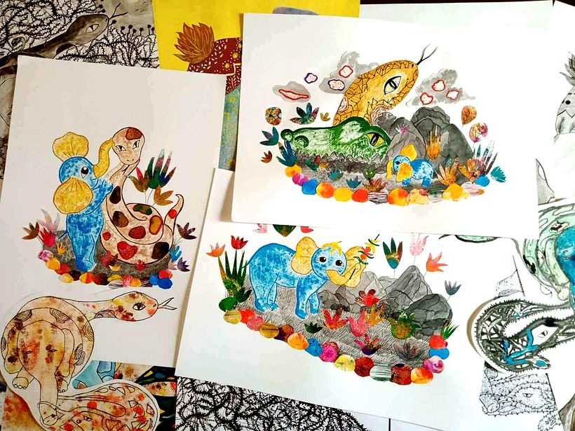My project for course: Introduction to Children’s Illustration - Ilustrație tradițională