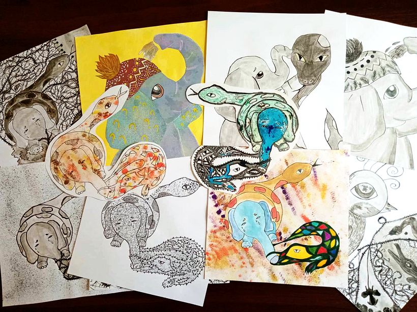 My project for course: Introduction to Children’s Illustration - Ilustrație tradițională