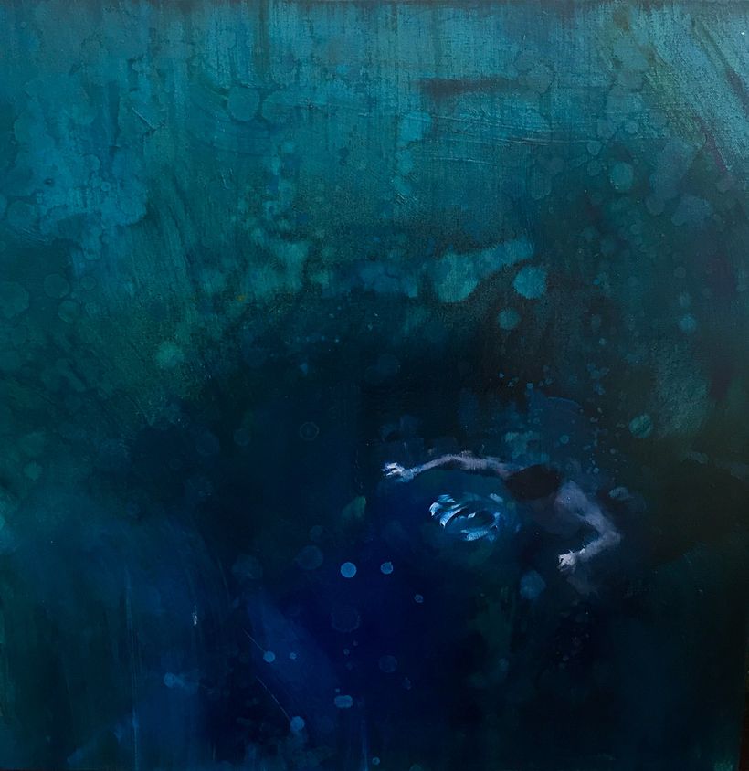 Oil on canvas 40x40cm 2018