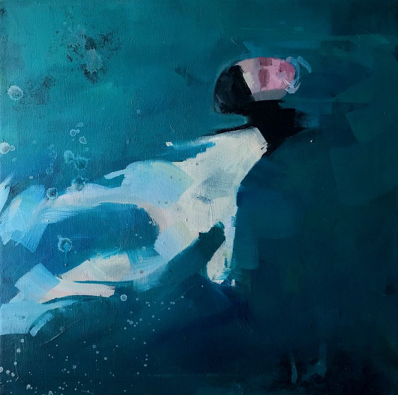 Oil on canvas 50x70 cm 2021