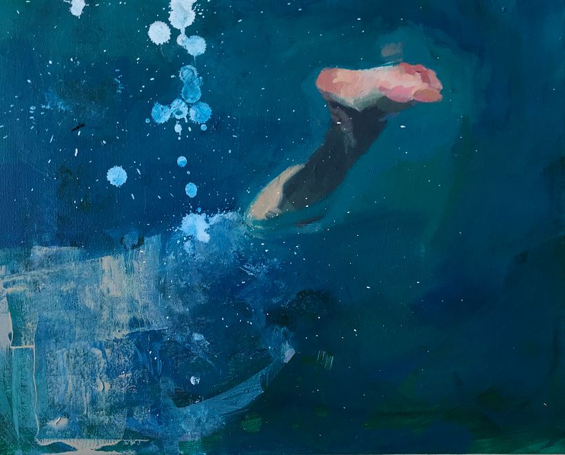 Acrylic on canvas 50x70cm 2020