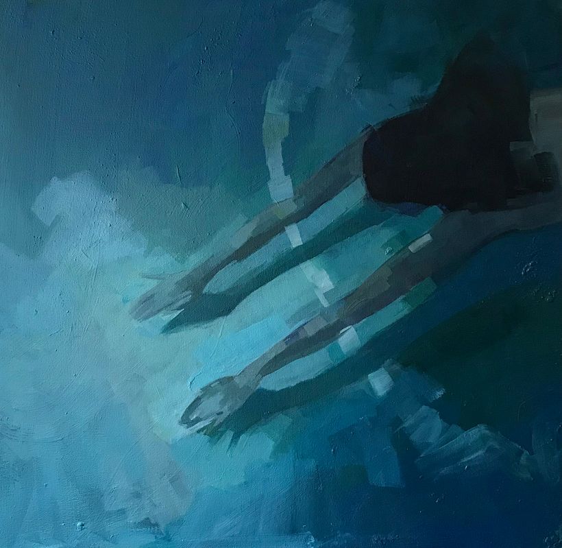 Acrylic on canvas 50x50cm 2020