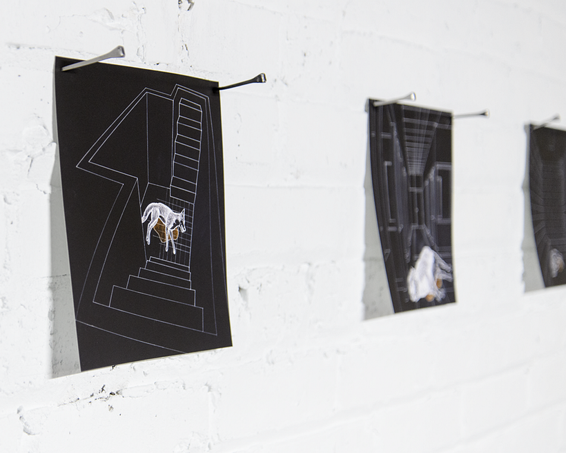 Assimilation Into Space, Craig Neeson - installation view, detail 2