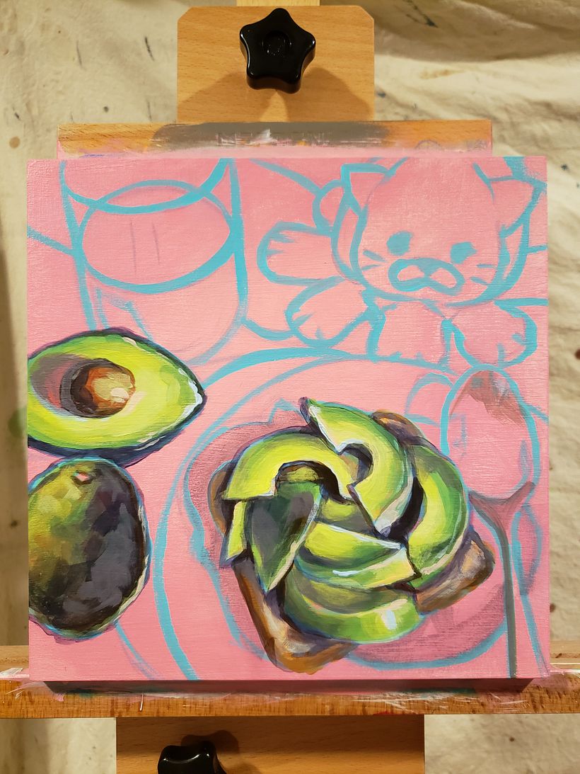 My project for course: Contemporary Oil Painting Techniques 6