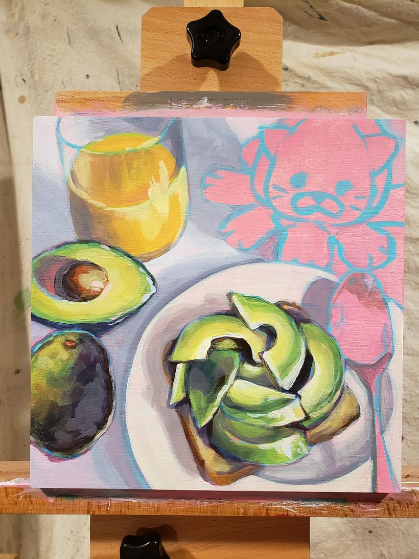 My project for course: Contemporary Oil Painting Techniques 7