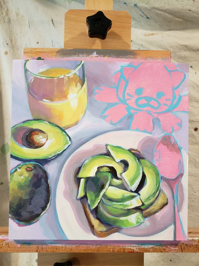 My project for course: Contemporary Oil Painting Techniques 8