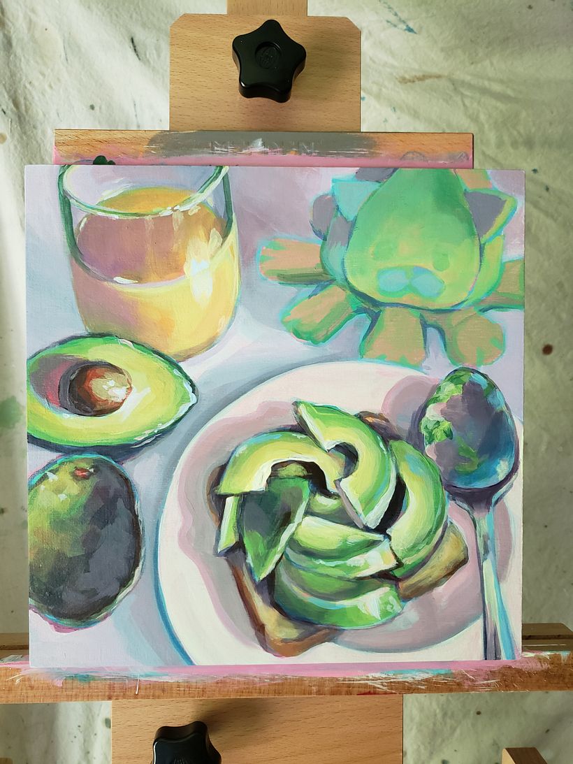 My project for course: Contemporary Oil Painting Techniques 8