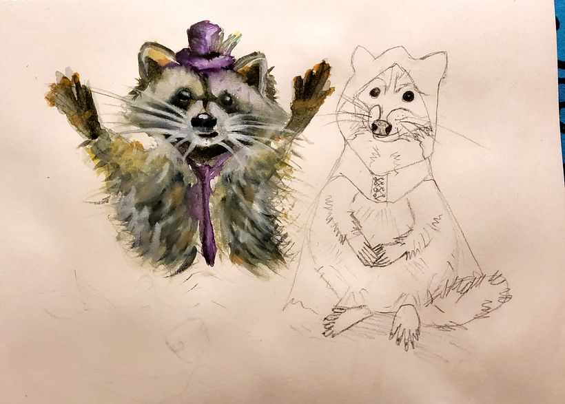 Meu projeto do curso: Técnicas experimentais de aquarela para principiantes 3