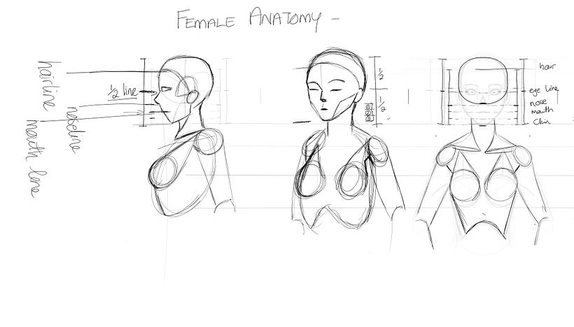 My project for course: Female Character Portraits in Procreate 9