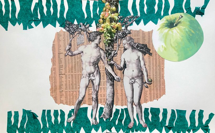 Trees in Myth and Story: Collage and Cut Paper