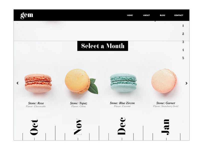 Gem Bakery Website 2