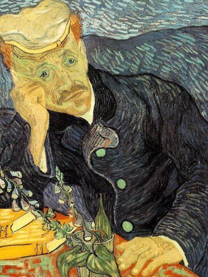 "Portrait of Dr. Paul Gauchet" (1890).