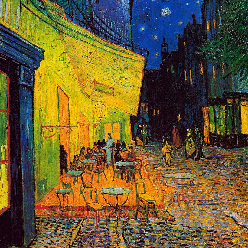 The Café Terrace (1888).