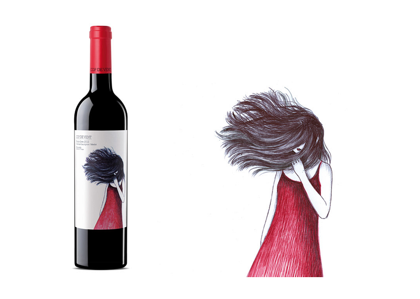 Wine Label "Cop de Vent" 2