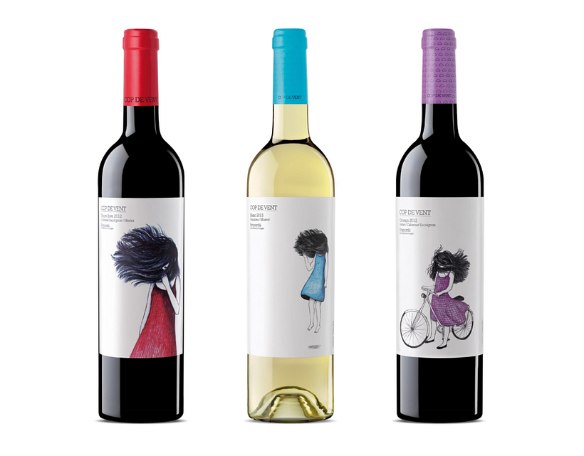 Wine Label "Cop de Vent" 3
