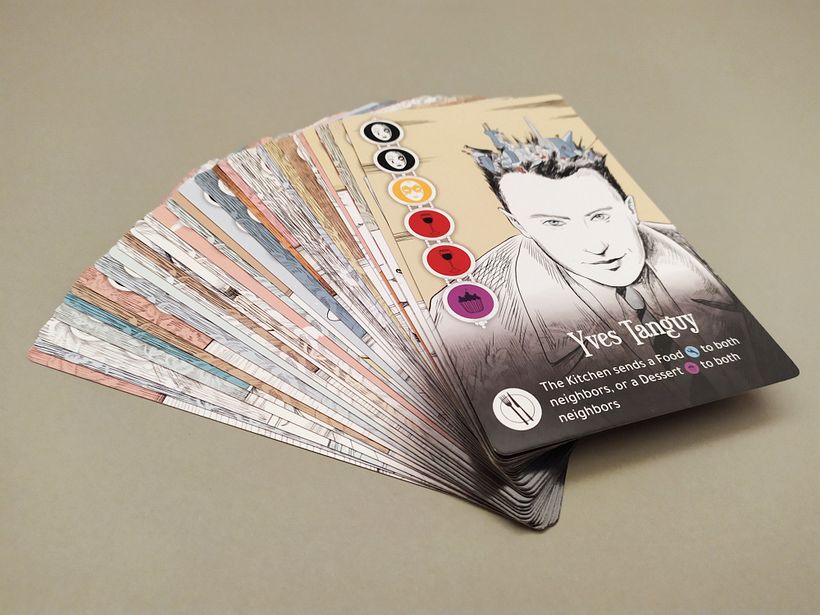 "Surrealist Dinner Party" Board game 4