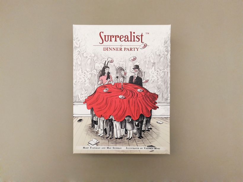 "Surrealist Dinner Party" Board game 1