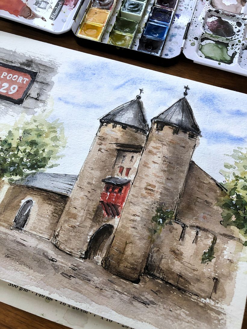 My project for course: Watercolor Travel Journal 2