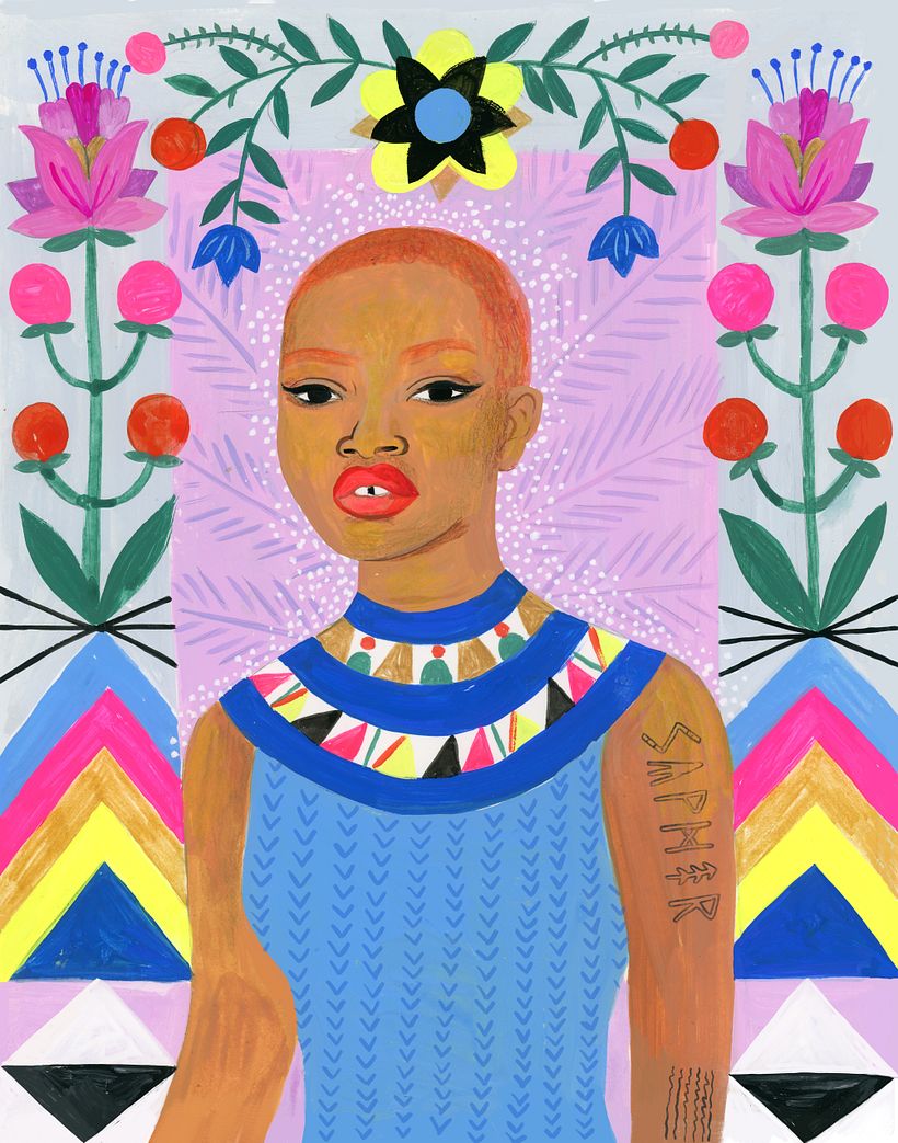 Personal Work/Portrait of Slick Woods 1