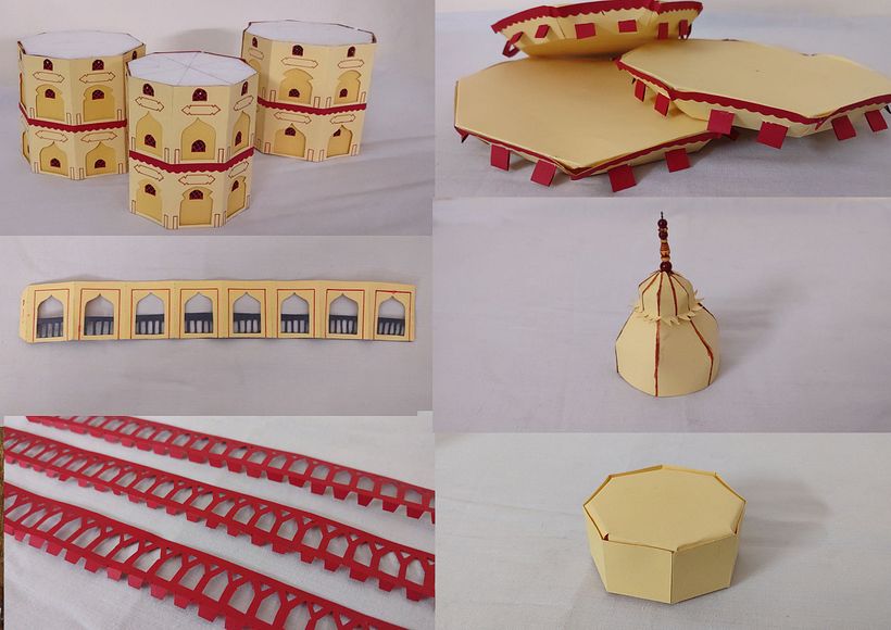 My project for course: Paper Sculpture for Set Design (Sargasuli) 7