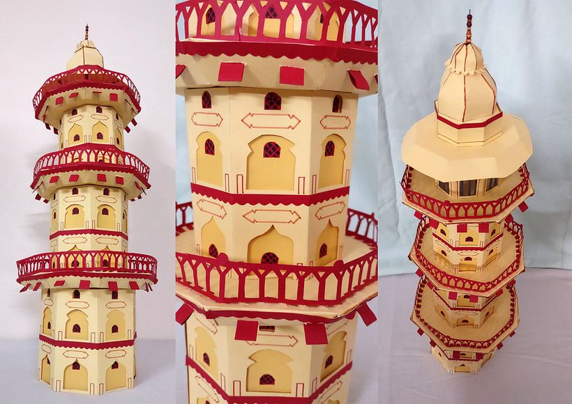 My project for course: Paper Sculpture for Set Design (Sargasuli) 8