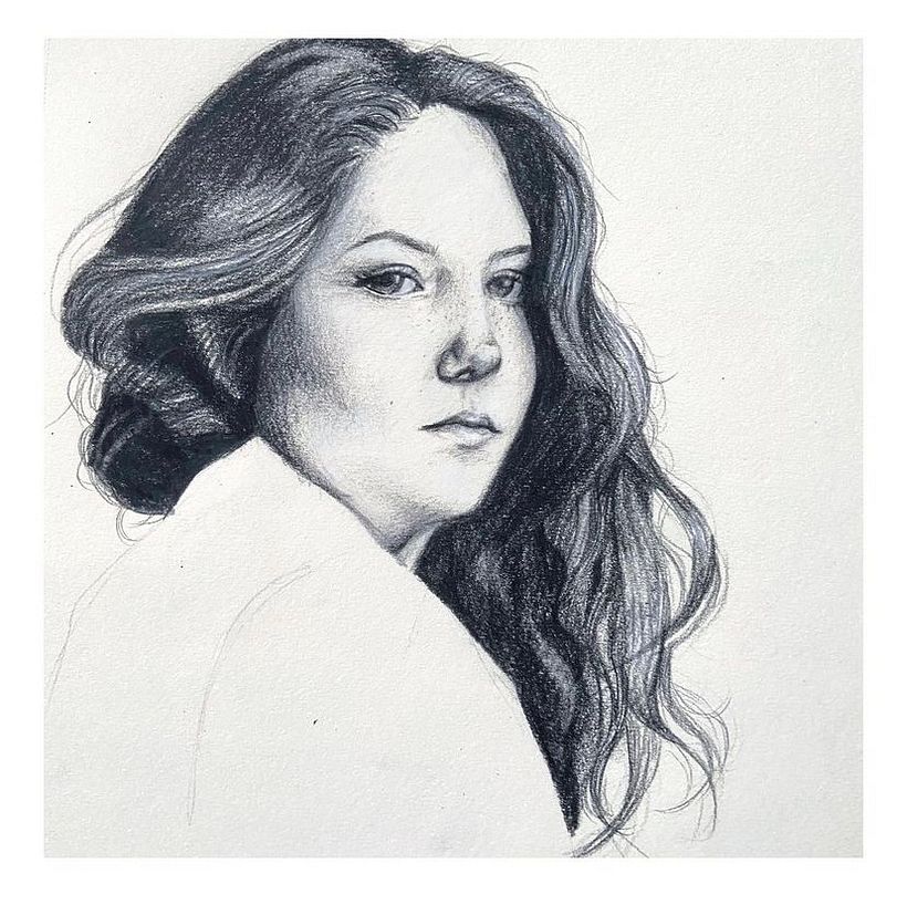 Autoportrait au crayon 3