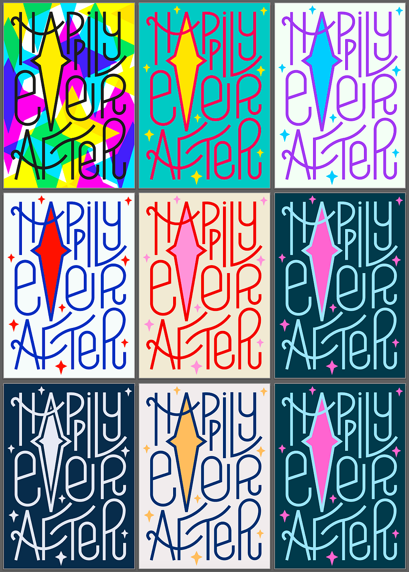 I played a lot with the color palettes!