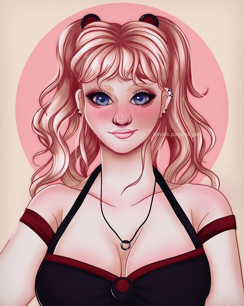 My project for course: Female Character Portraits in Procreate 2